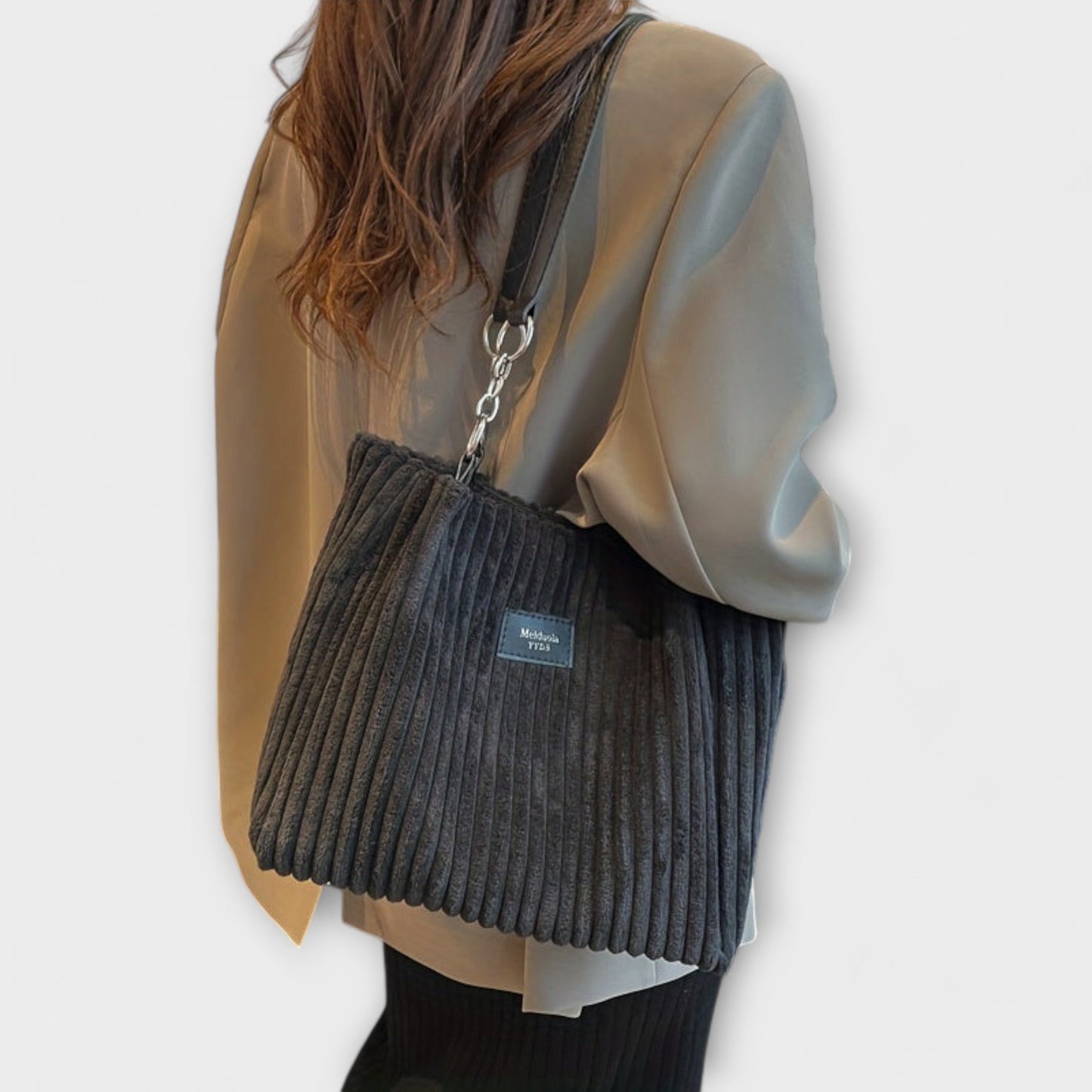 Olivia - Stylish Corduroy Shoulder Bag for Everyday Use