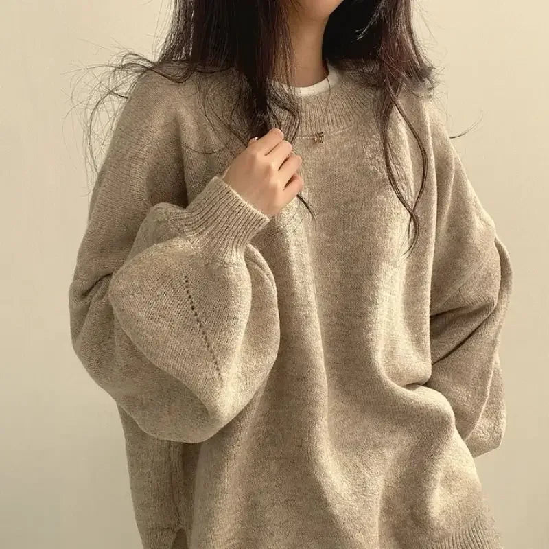 Cozy Oversized Knit Sweater for All Seasons