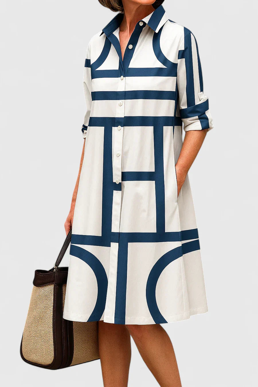 Skarlette | Chic Midi Dress for Any Occasion