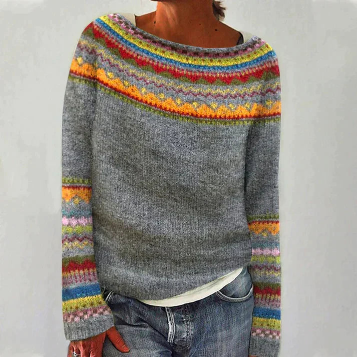 Virginia - Cozy Ribbed Knit Sweater for Every Occasion