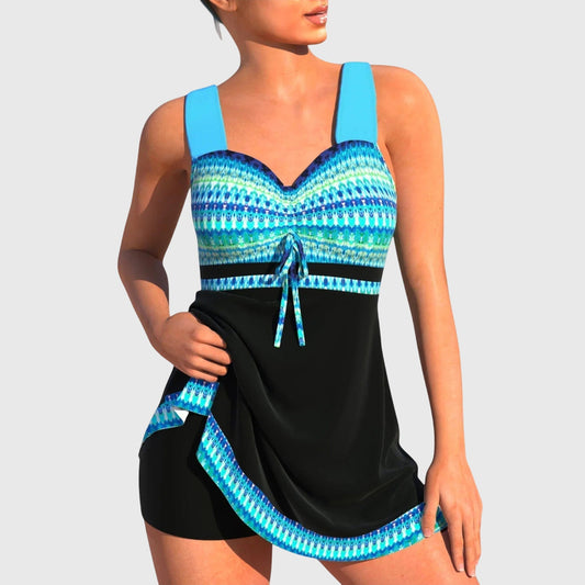 Vibrant Two-Piece Swimwear for Beach Fun