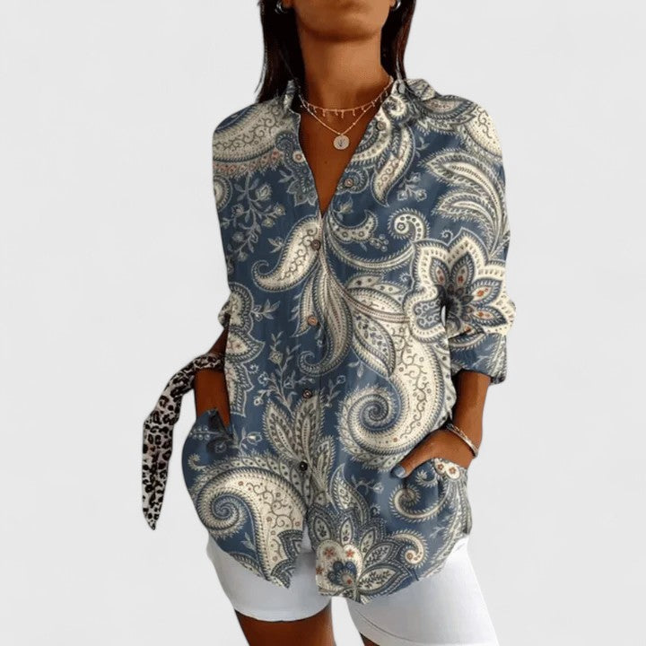 Chic Floral Blouse for Stylish Occasions