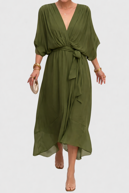 Bethany | Chic Evening Dress in Soft Fabric