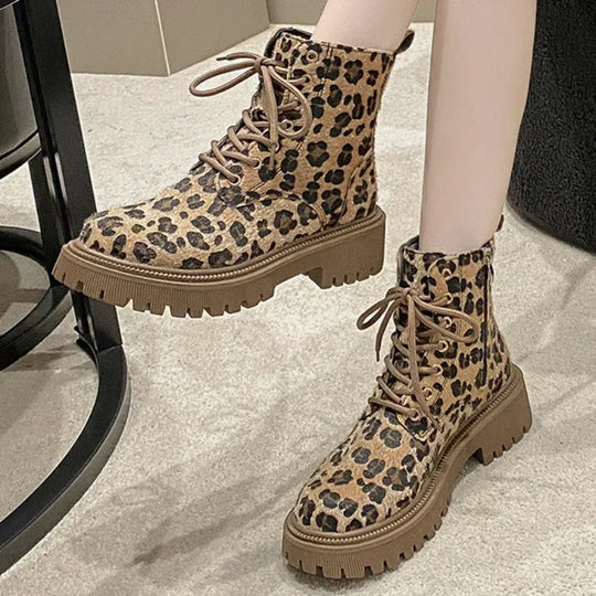 Chic Leopard Print Ankle Boots for Every Occasion
