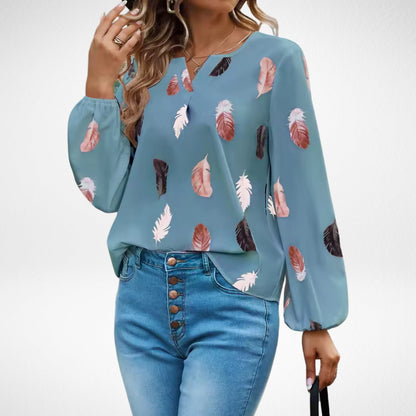 Nicole™ | Chic Blouse for Office & Evening Wear