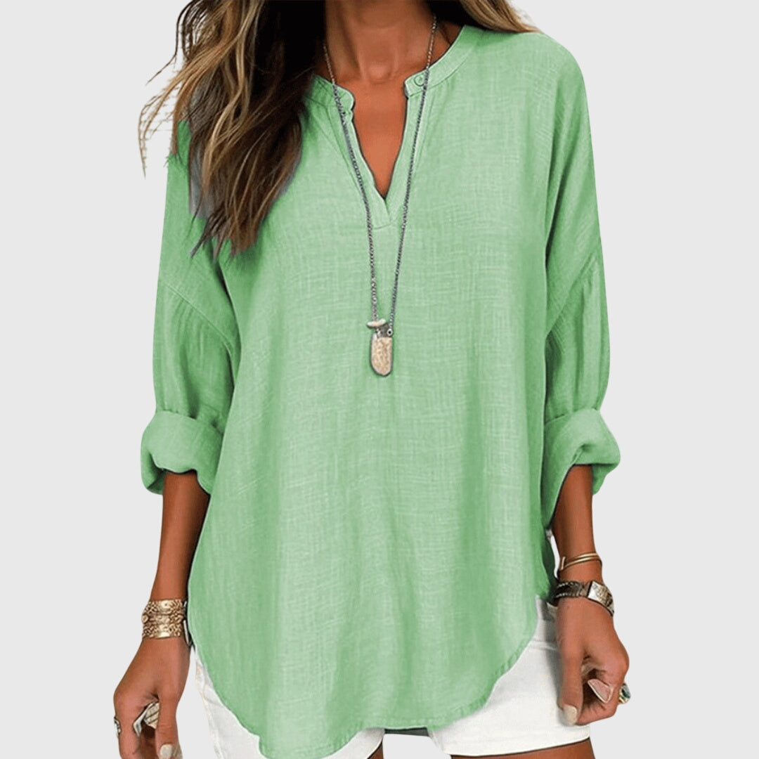 Lenara™ | Chic Flowing Beach Cover-Up