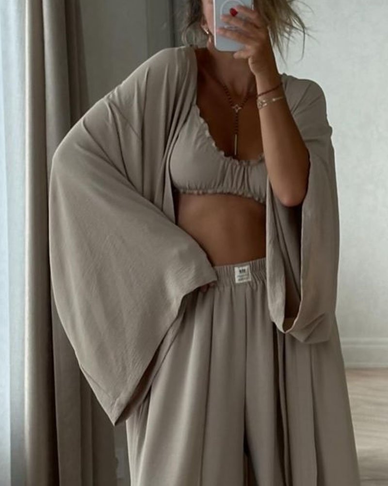 Iana | Stylish Knit Cardigan Set for Everyday Wear