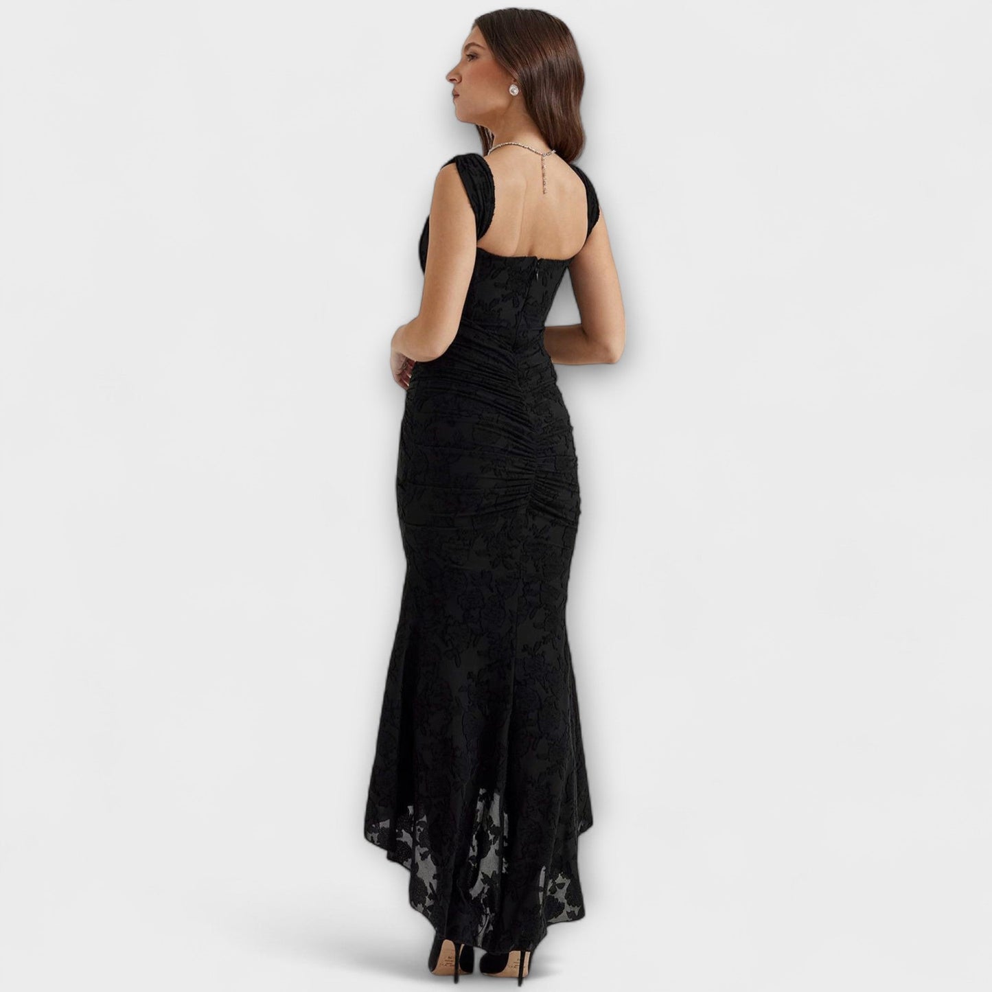 Renske - Chic Corset Long Dress for Events