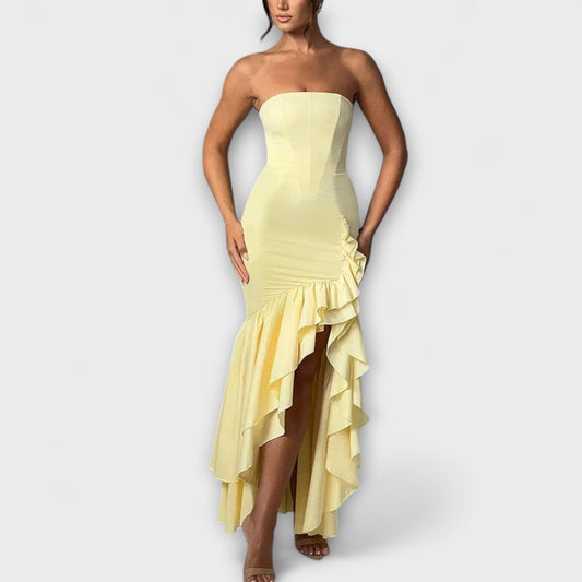Zuri Off-Shoulder Maxi Dress for Chic Events