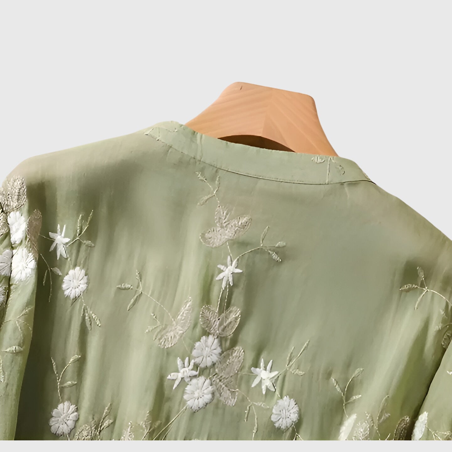 Embroidered Floral Blouse for Special Occasions