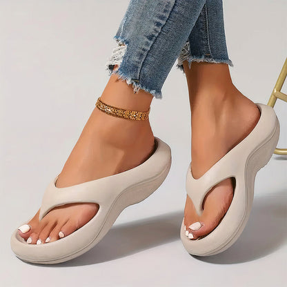 Chic Platform Flip Flops for Summer Outings