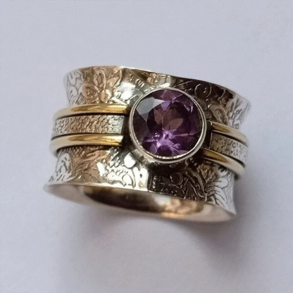 Mindfulness Ring in Bohemian Crystal