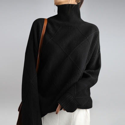Linda - Cozy Turtleneck Knitwear for All Occasions