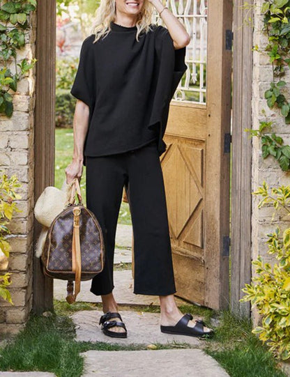 Lavinia | Chic Draped Lounge Ensemble for Any Occasion