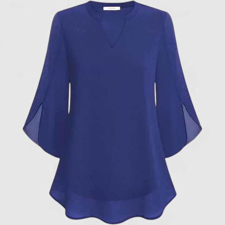 Chic Blouse for Office and Evening Wear