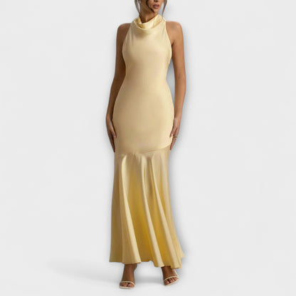 Satin Maxi Dress for Special Occasions
