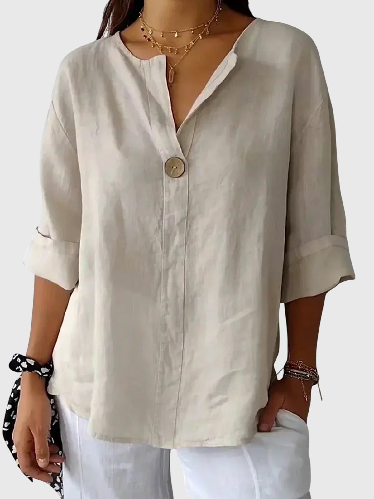 Gemma™ | Chic Blouse for Everyday Elegance