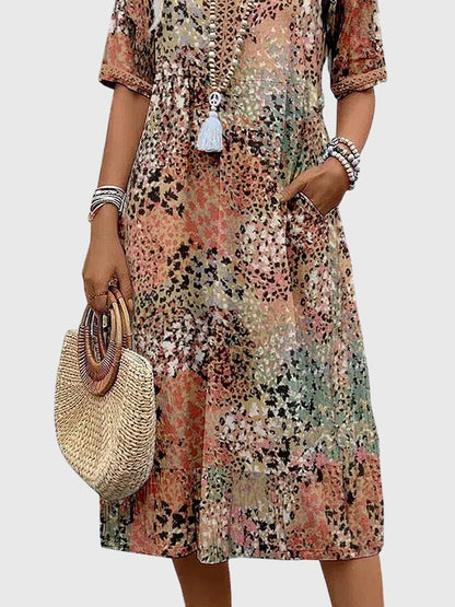 Floral Midi Dress for Special Occasions
