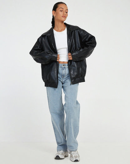 Ruby | Women's Oversized Bomber Jacket for Chic Style