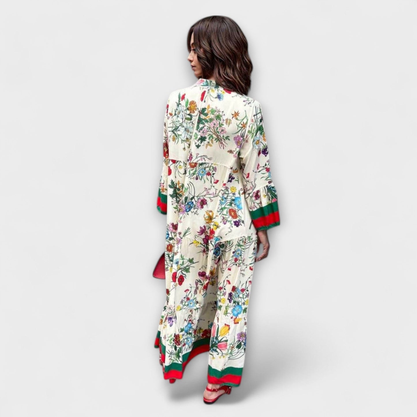 Floral Print Maxi Dress for Special Occasions