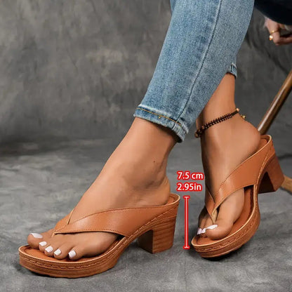Chic Women's T-Strap Open Toe High Heel Sandals for Any Occasion