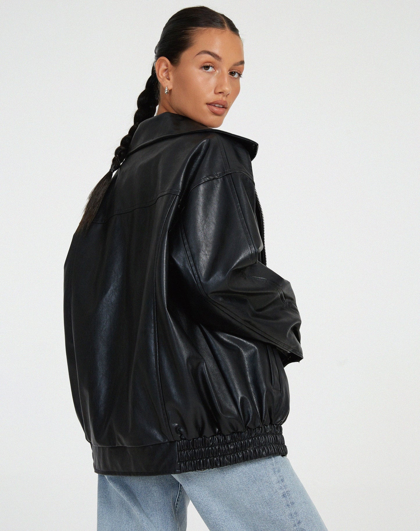 Ruby | Women's Oversized Bomber Jacket for Chic Style