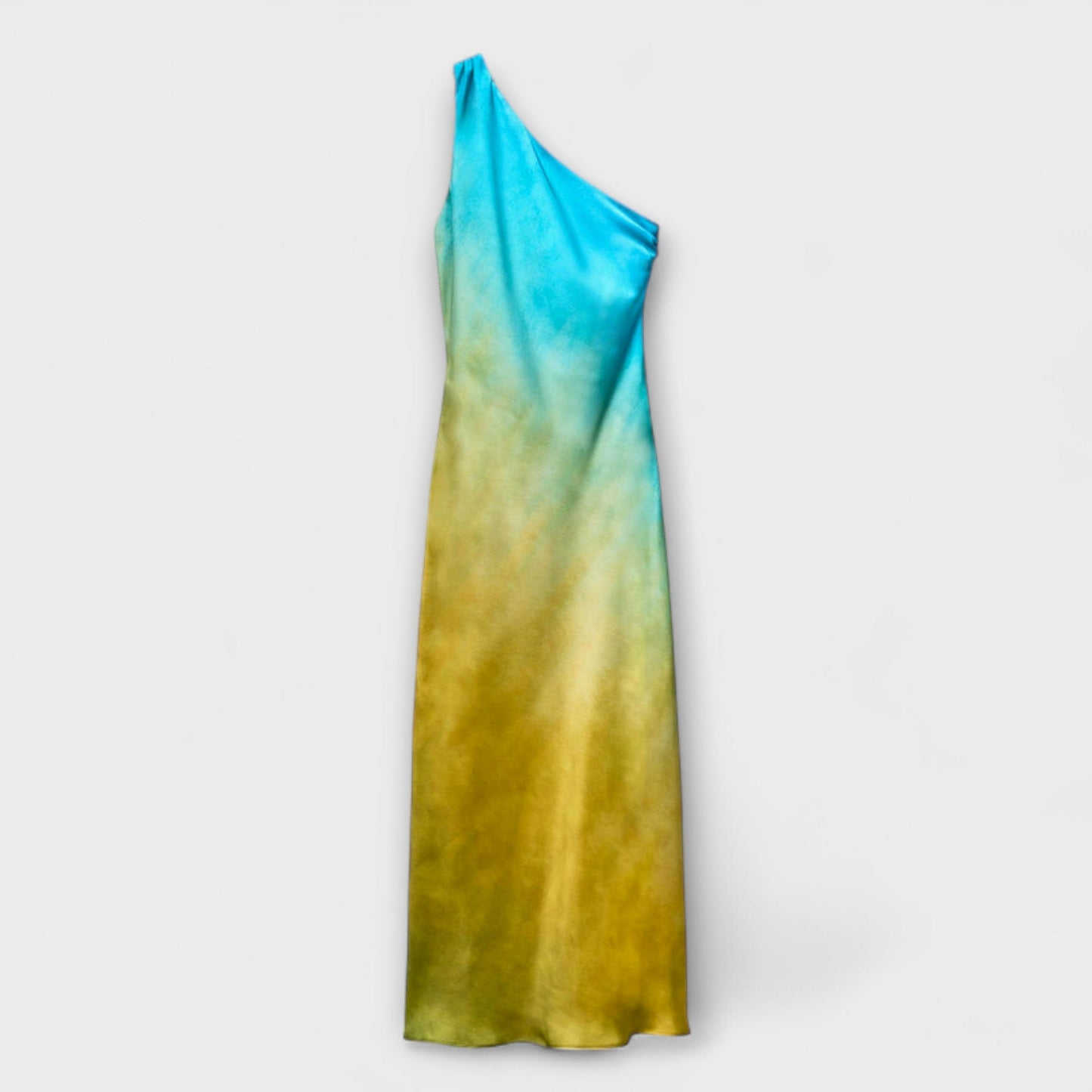 Arabella - Chic One-Shoulder Midi Dress for Any Occasion