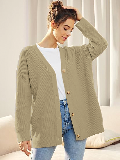 Isla - Cozy Knit Button Cardigan for Everyday Wear