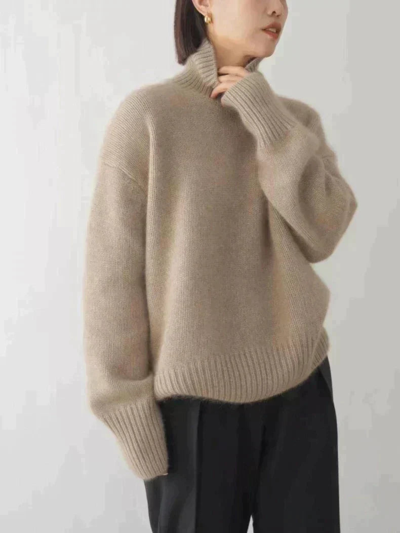 Elizabeth - Cozy Knit Turtleneck for Everyday Wear