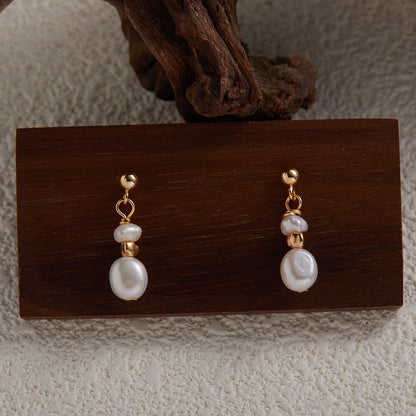 Chic Pearl Drop Earrings