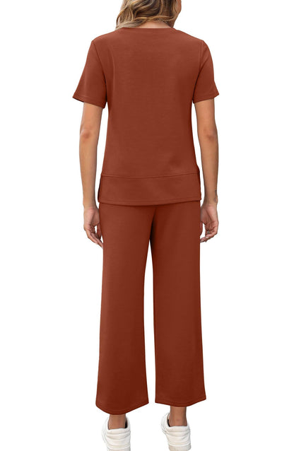 Carmel | Chic Knit Lounge Set for Everyday Wear