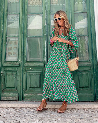 Iwa | Bohemian Maxi Dress for Festivals