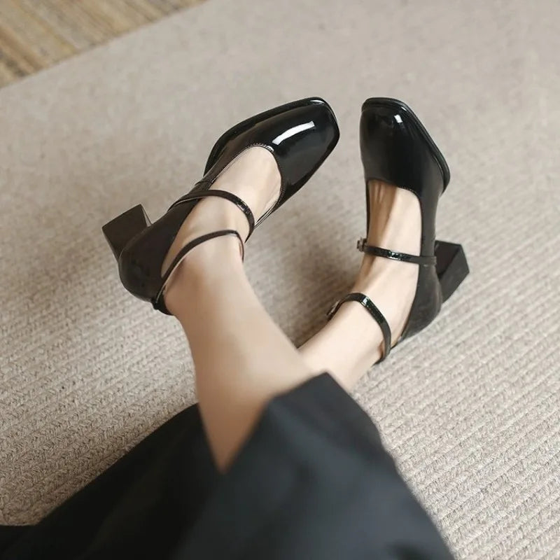 Chic Ankle-Strap Heels for Stylish Occasions