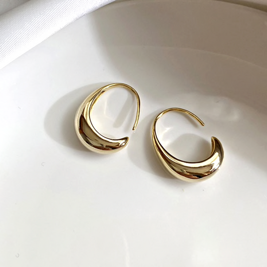 Stylish Golden Earrings