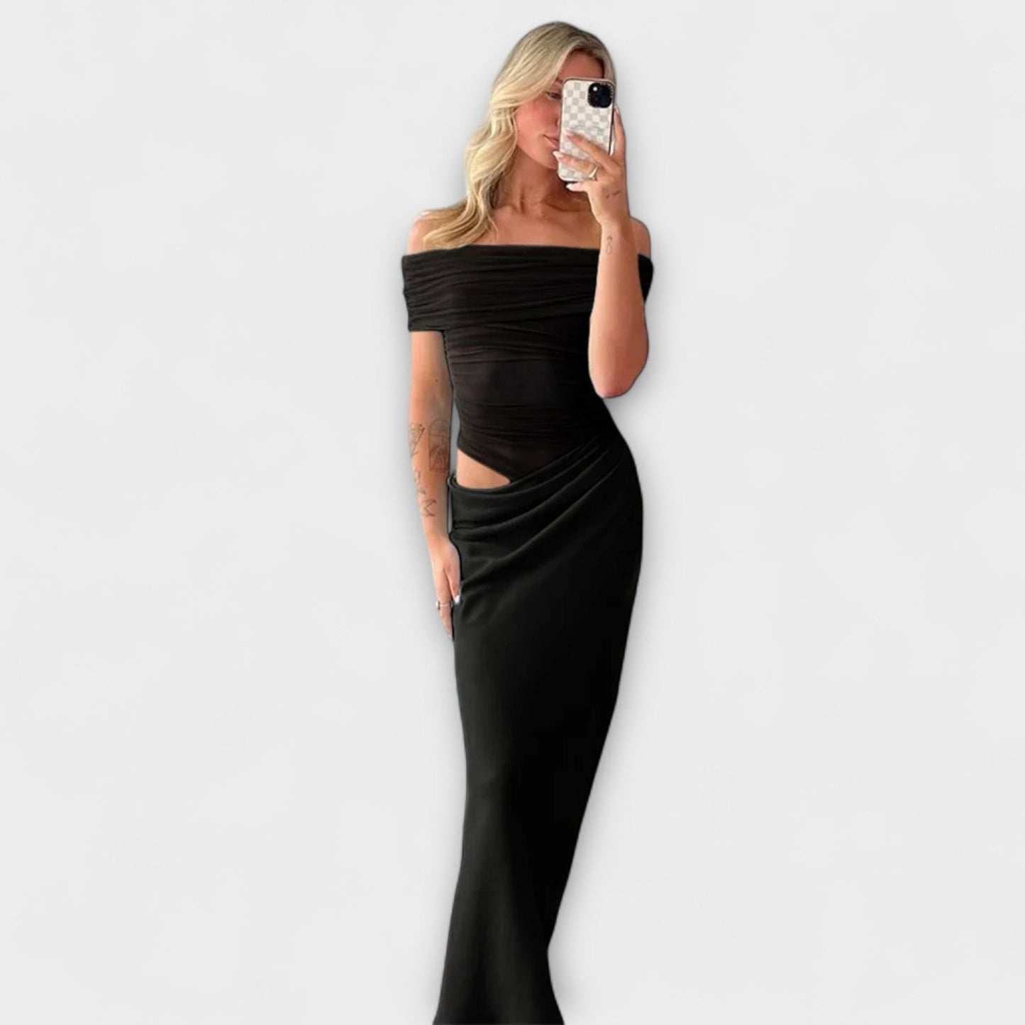 Chic Ruffled Irregular Dress for Any Occasion