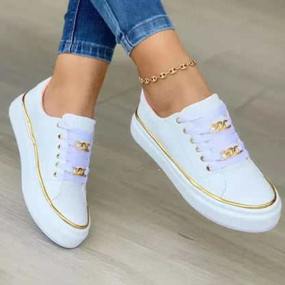 Michelle - Chic Chain Sneakers for Everyday Style