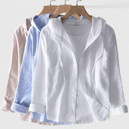 Chic Hooded Blouse for Any Occasion