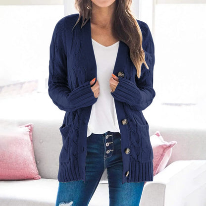 Chic Knit Button Cardigan for Any Occasion