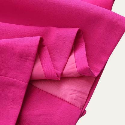 Chic Women's Blazer and Wide-Leg Trousers Set for Stylish Events