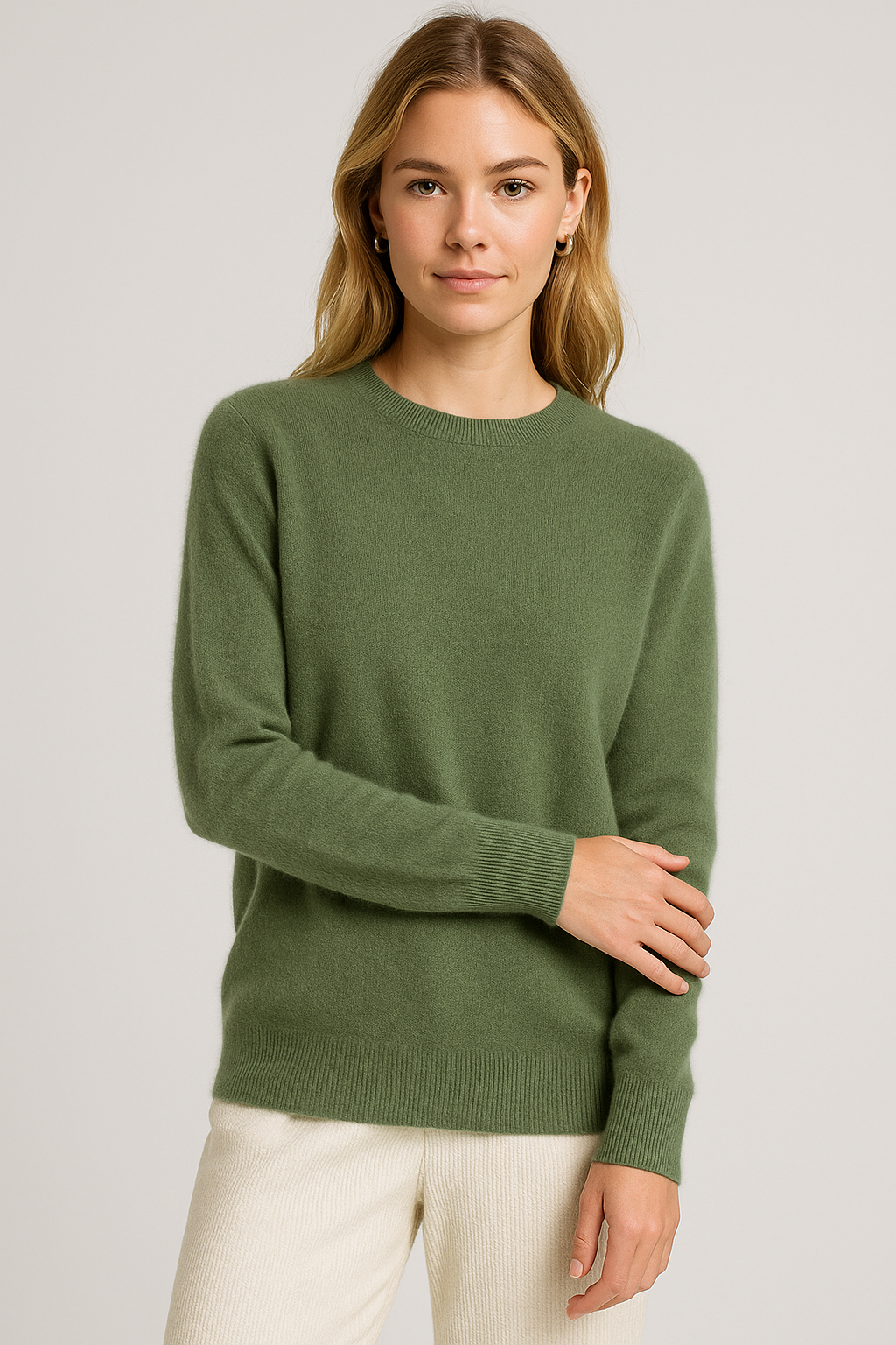 Women’s Classic Crew Neck Knit Sweater for All Occasions
