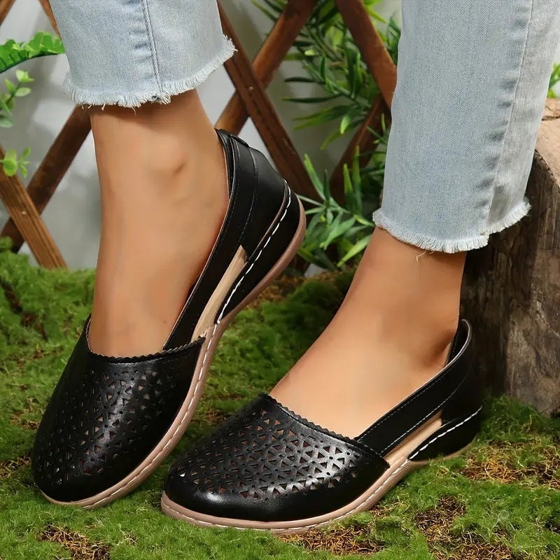 Chic Women's Side Opening Flats for Everyday Wear