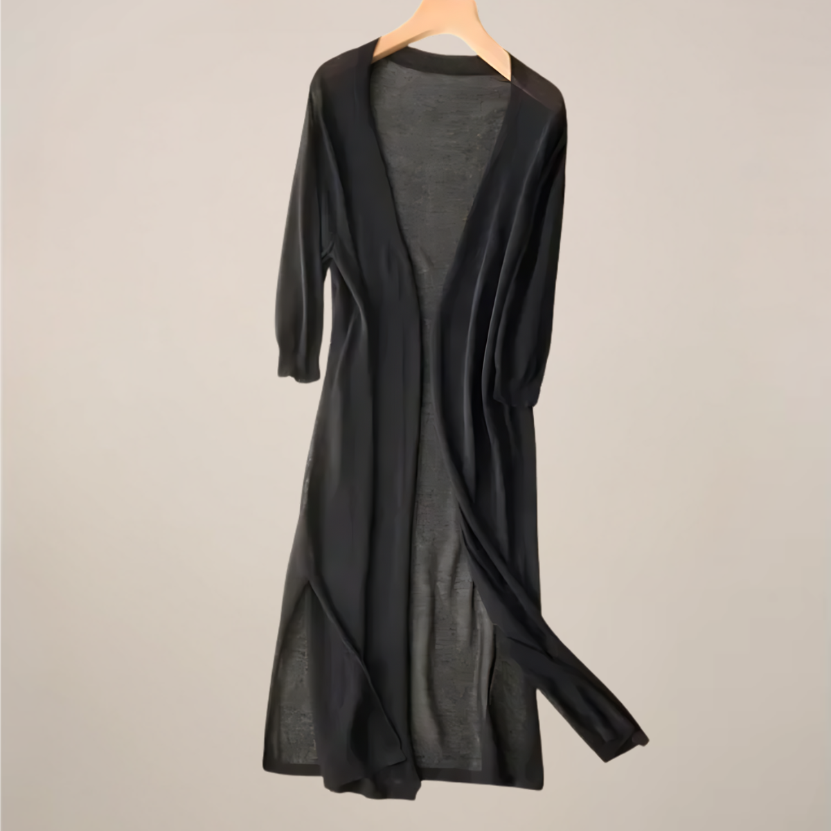 Chic Open Front Women's Knit Cardigan for Everyday Wear