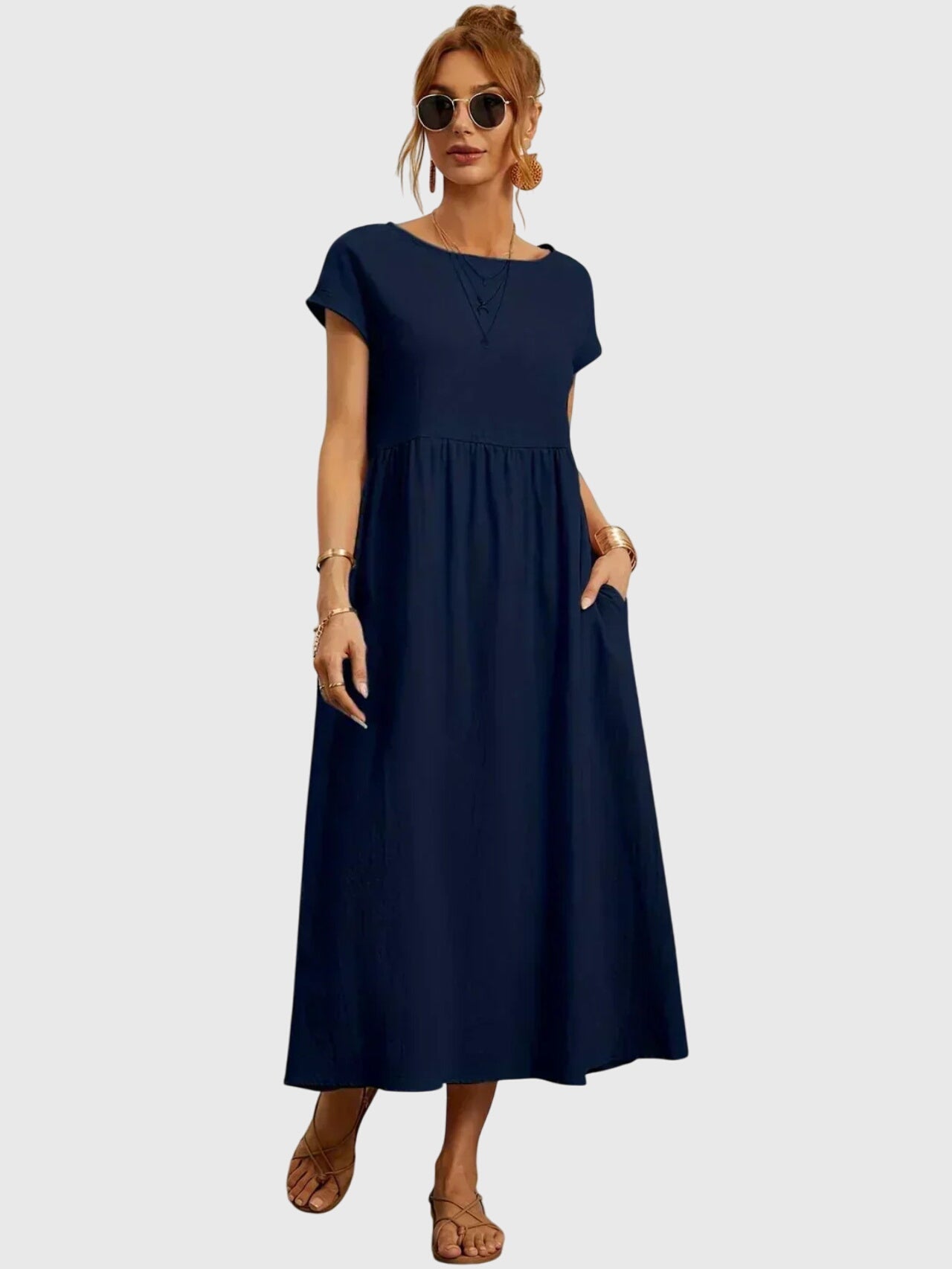 Giselle™ - Chic Pocket Dress for Any Occasion