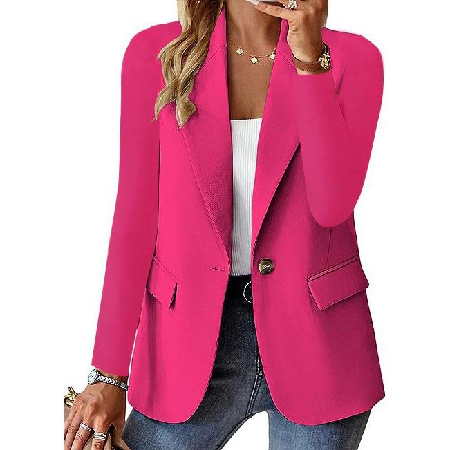 Jill - Tailored Single-Button Blazer for Work & Events