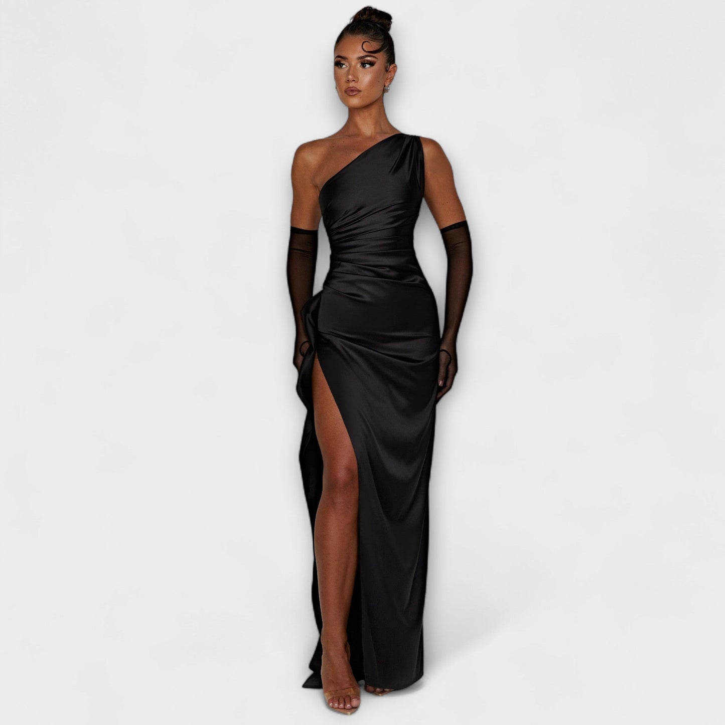 Chic One Shoulder Prom Dress for Events