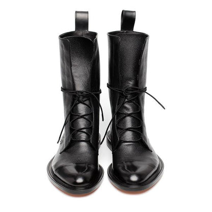 Emma - Stylish Vegan Leather Winter Boots for Every Occasion