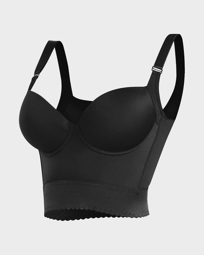 Shapewear Longline Push-Up Bra for All-Day Wear