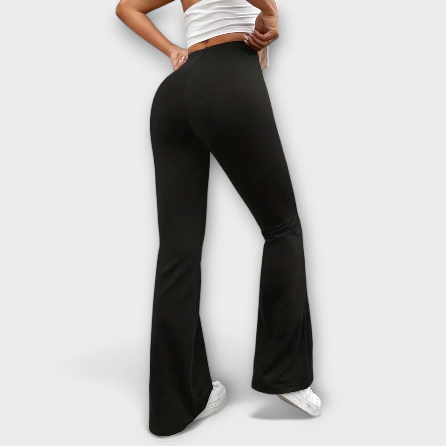 Serena Flared Leg Trousers for Effortless Style