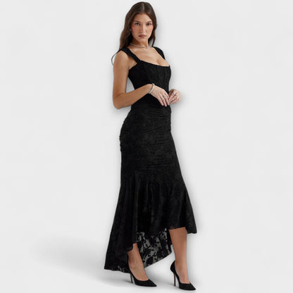 Renske - Chic Corset Long Dress for Events