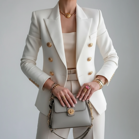 Chic Women's Blazer for Work and Social Events